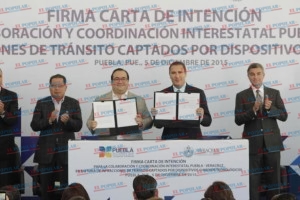 Pactan fotomultas Puebla-Veracruz