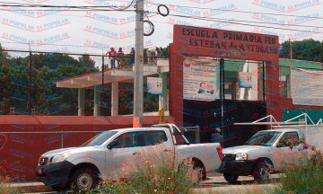 Demuelen primaria para instalar la ciclopista Hermanos Serdán
