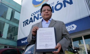 Invidentes entregan propuestas a Gali