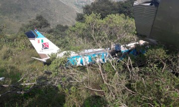 Cae avioneta en límites de Puebla y Veracruz