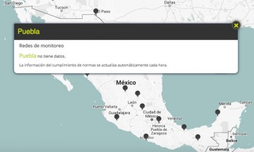 Confirma Sinaica: estaciones de monitoreo de Puebla son inservibles