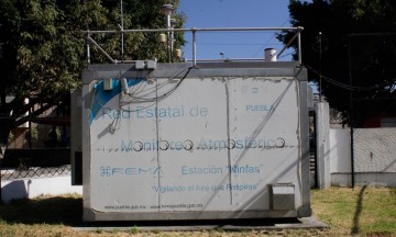 Abandonadas, 4 de 5 estaciones de monitoreo en Puebla