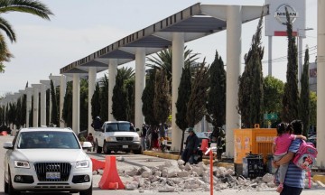 Queman árboles salvados en ciclopista Hermanos Serdán