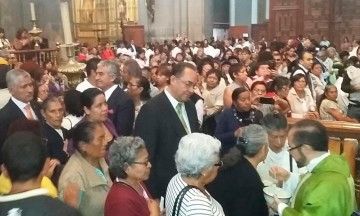 Despide Puebla a Eugenio Lira con última misa