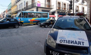 Realizan cierres viales por maratón de Puebla 2016