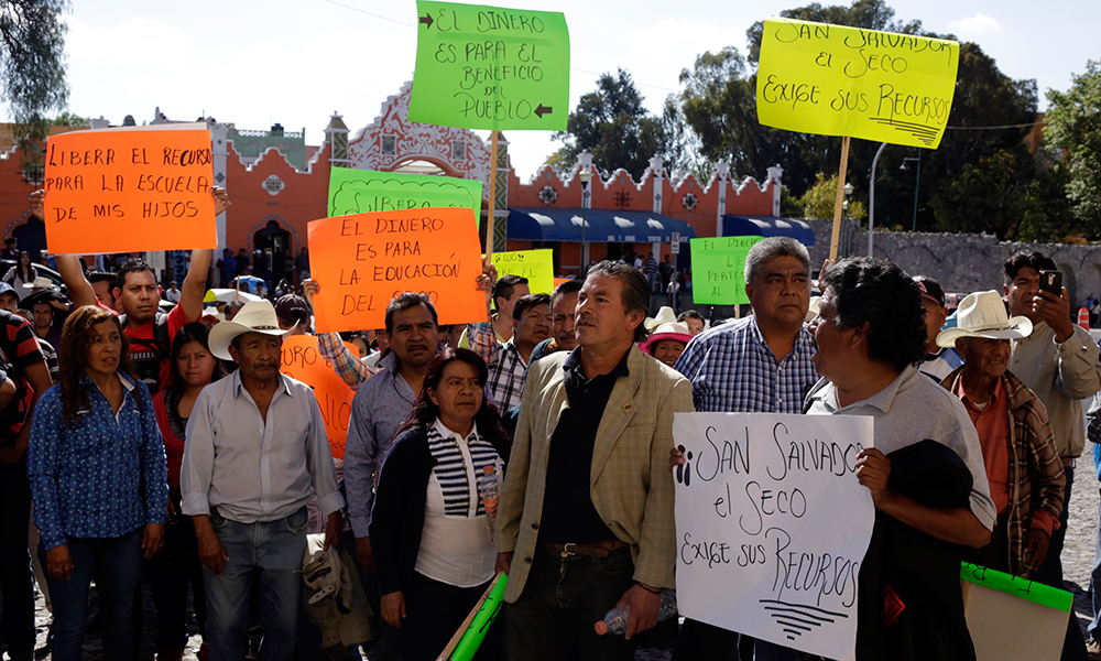 Exigen liberación de recursos federales