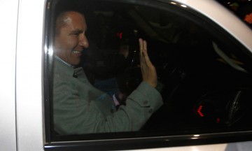 Moreno Valle se va blindado