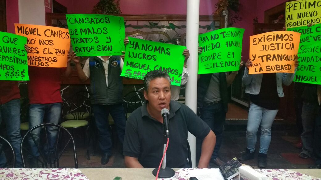 Acusan locatarios irregularidades en la Central de Abasto