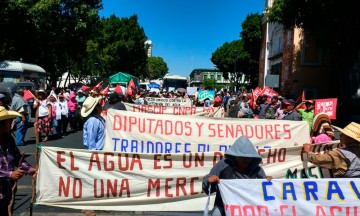 Inician marcha por el control del agua