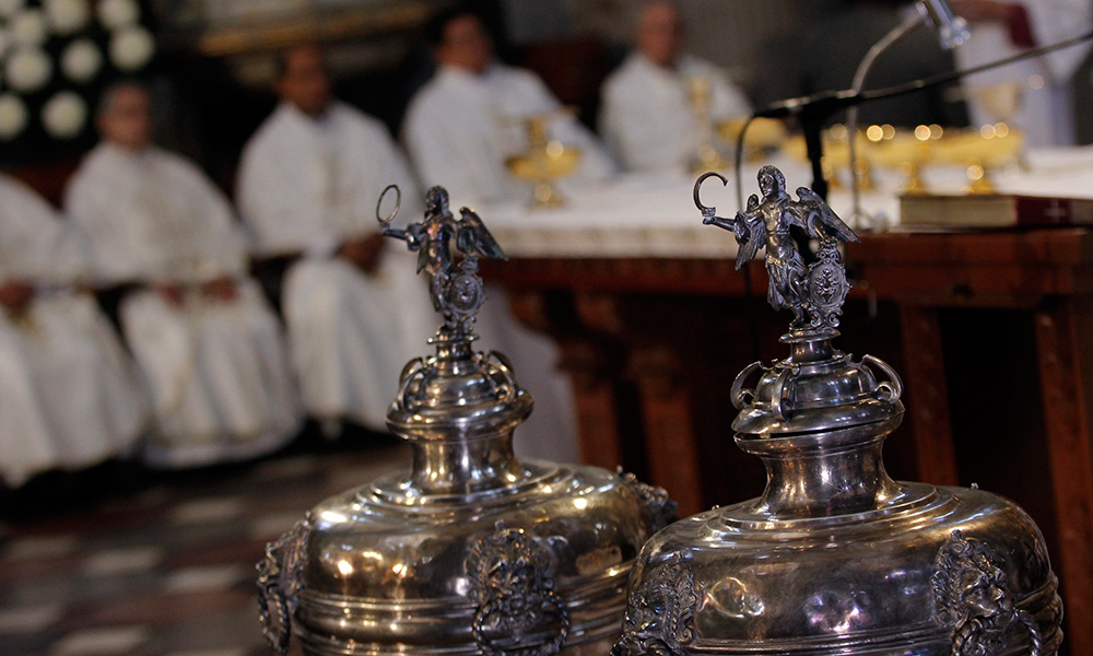 Celebra Arquidiócesis de Puebla los días santos