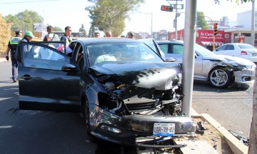 Registran 21 choques y atropellamientos diarios