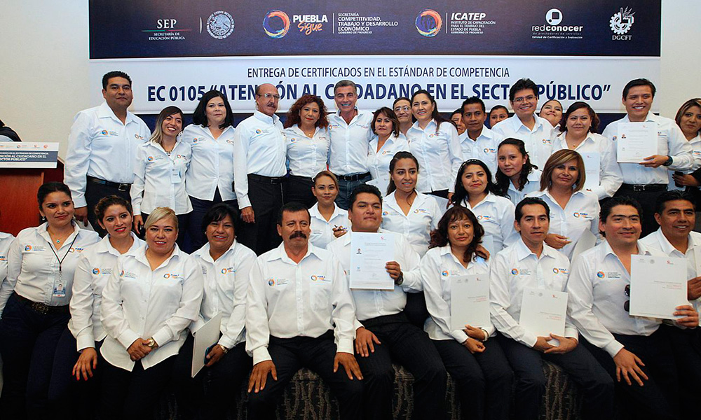 Certifican a 14 mil miembros del Icatep en atención ciudadana