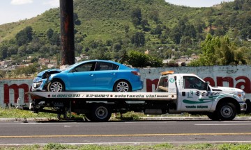 En fin de semana, 5 de 10 accidentes viales en Puebla