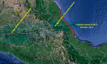 Listos, municipios poblanos ante la llegada de Franklin