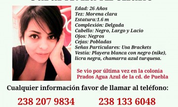 Teme madre por desaparición de hija