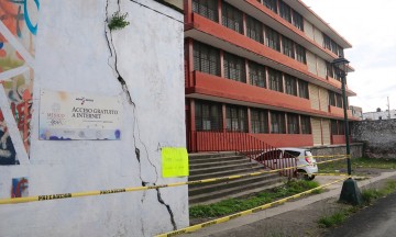 Por sismo, reportan afectaciones menores en inmuebles