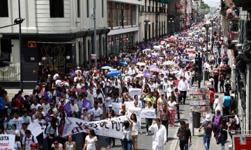 Exigen 5 mil poblanos justicia para Mara