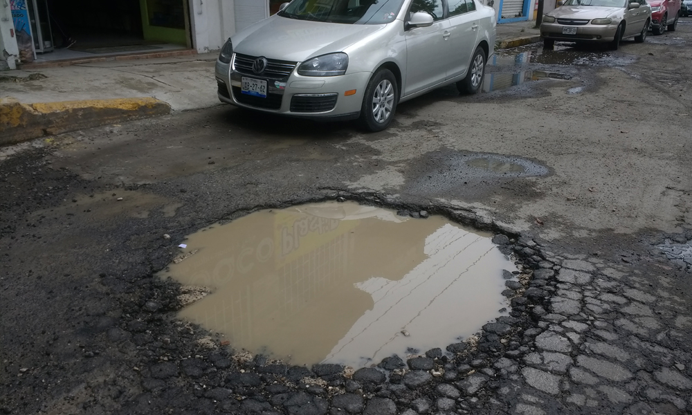 Entra en vigor seguro contra los baches en Puebla capital