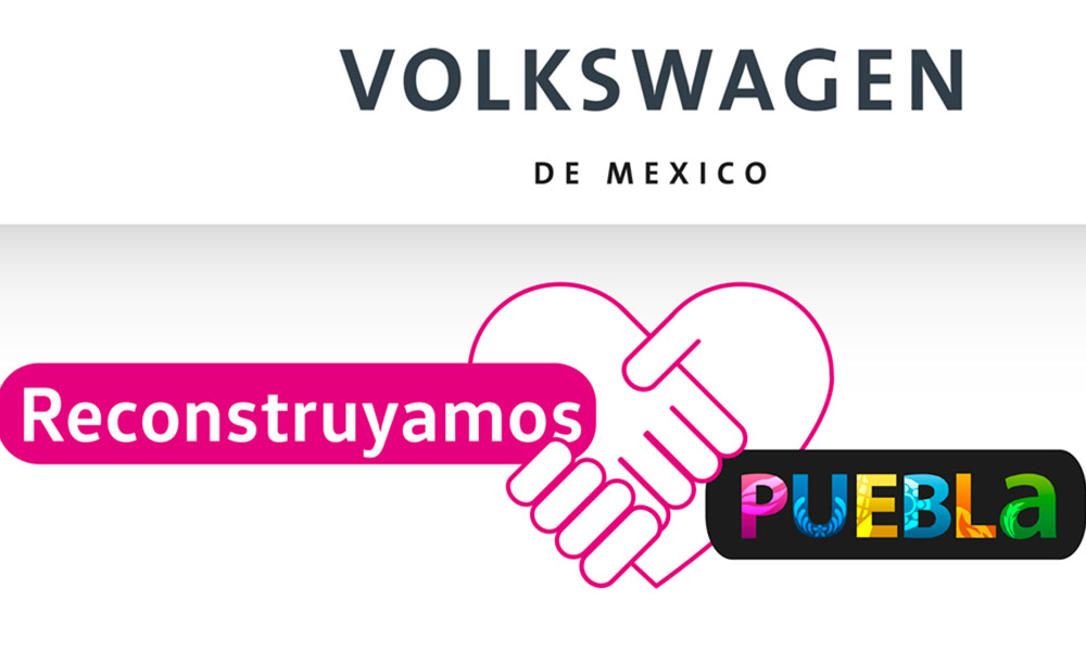 VW recaudará fondos para reconstruir Puebla