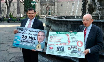 Usarán PRI y PAN presupuesto para hacer campaña