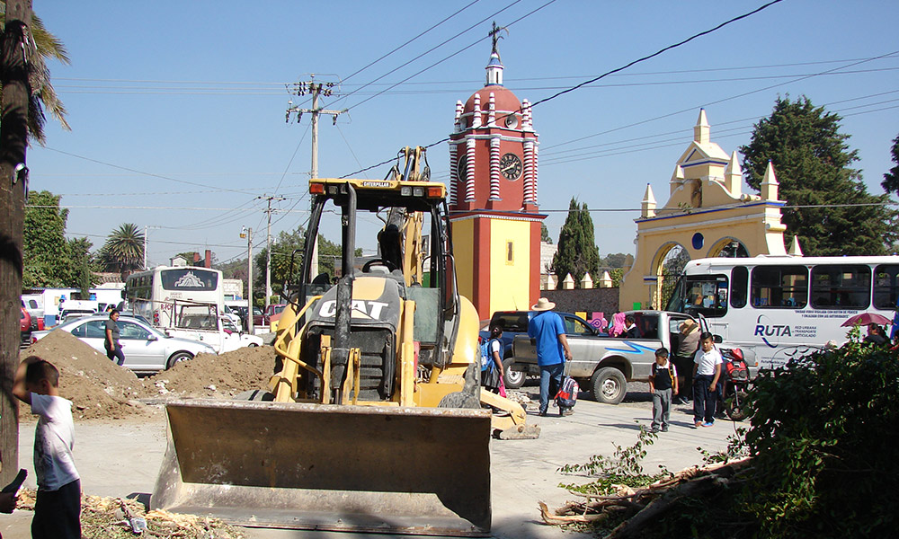 Olvidan apuntalar Tonantzintla tras sismo