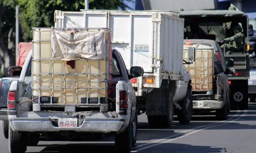 Recuperan seis litros de combustible robado por minuto