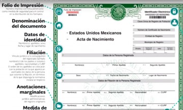Habilitan servicio en línea para actas de nacimiento