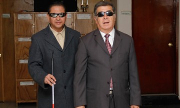 Acusan personas con ceguera ser dados de baja de Agua de Puebla