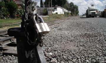 Roban un tren a la semana en Puebla