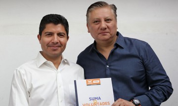 Niega Eduardo Rivera empate con Claudia Rivera