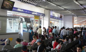 Aumenta el flujo de pasajeros en la Capu 