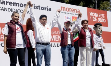 De la Sierra y Armenta hacen campaña separados