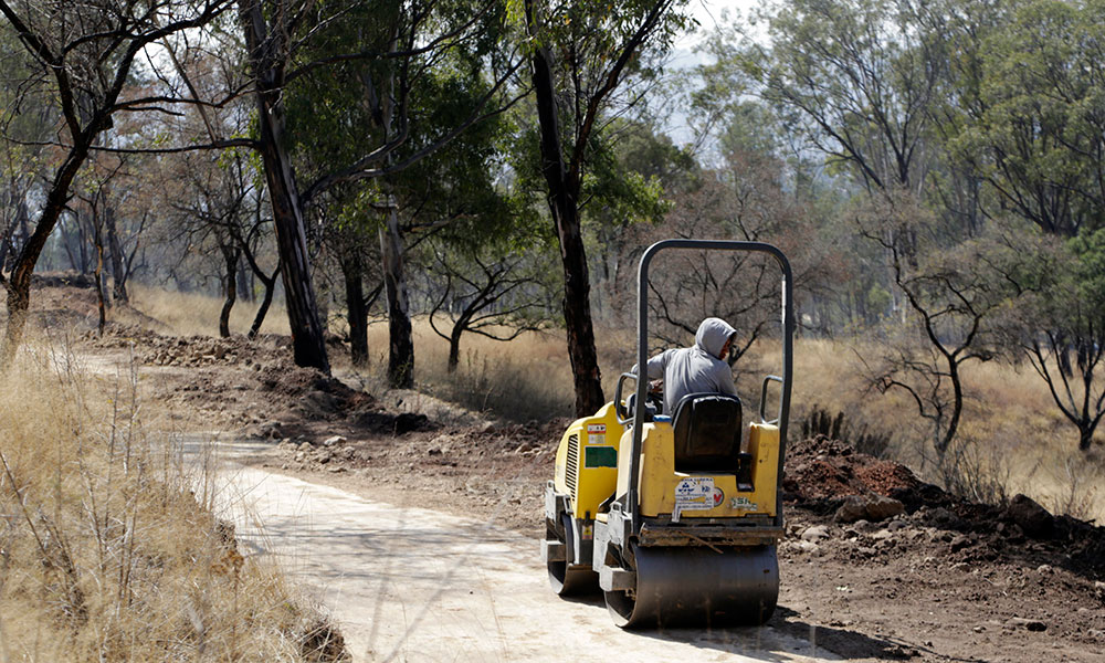 Niegan amparo contra obras en cerro de Amalucan