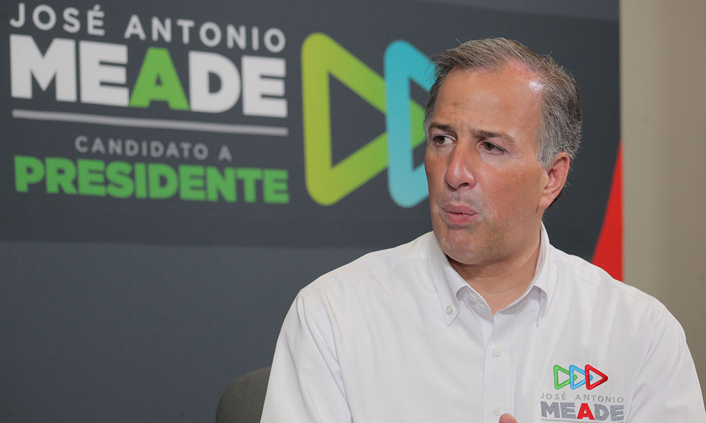 Mi candidatura no es intercambiable: José Antonio Meade