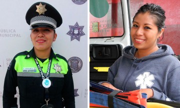 Difíciles retos enfrentan una madre policía y una madre paramédico