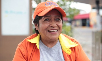 "Naranjita, un trabajo digno como todos"