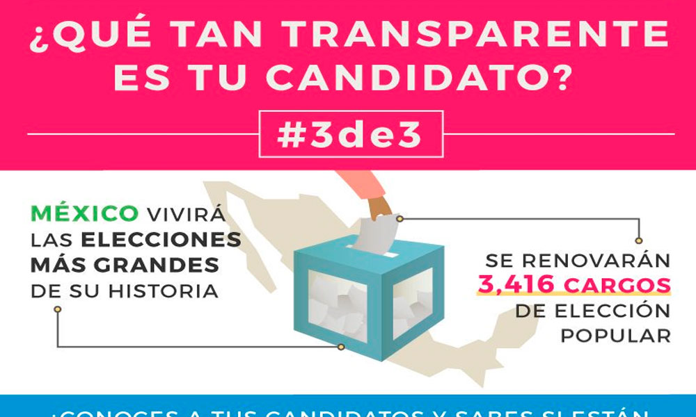 Presentan su 3de3 sólo 14 aspirantes en Puebla