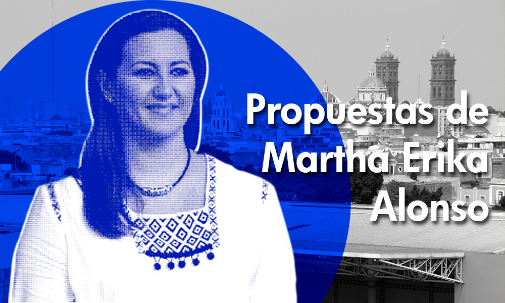 ¿Qué propone Martha Erika Alonso?