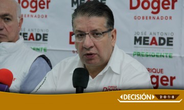 Enrique Doger no confía en el IEE y lo califica de parcial 