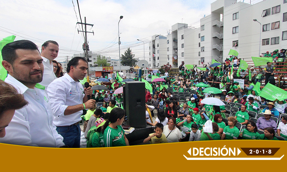 “Quiero una Puebla distinta; el verde es el color de la esperanza”: Chaín