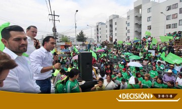 “Quiero una Puebla distinta; el verde es el color de la esperanza”: Chaín