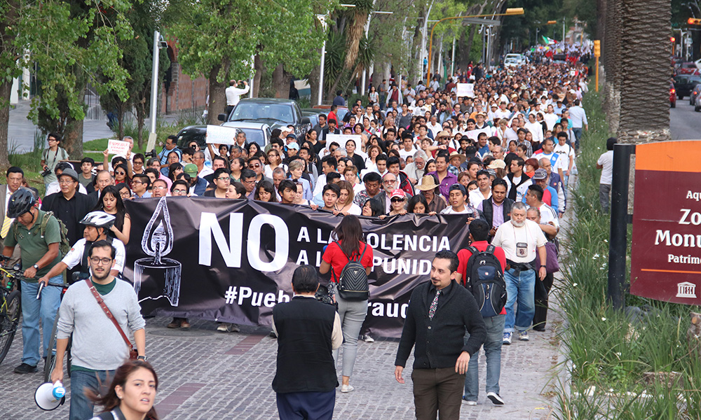 A las calles, contra supuesto fraude