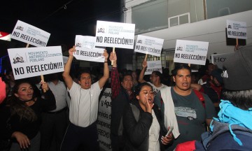 Protestan en Tehuacán por virtual triunfo panista