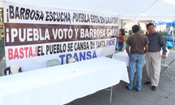 Anuncian marcha para denunciar "fraude electoral"