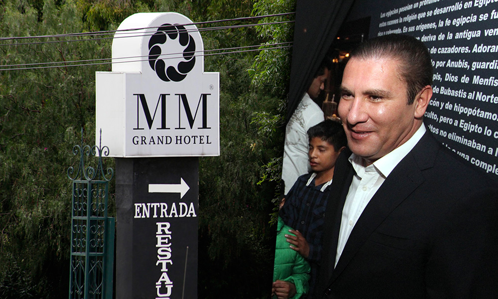 En dos años, Rafael Moreno Valle pagó 322 mil pesos al MM Grand Hotel