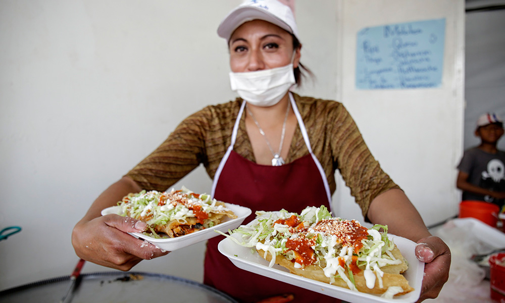 Molotes, delicia gastronómica hecha por gente trabajadora