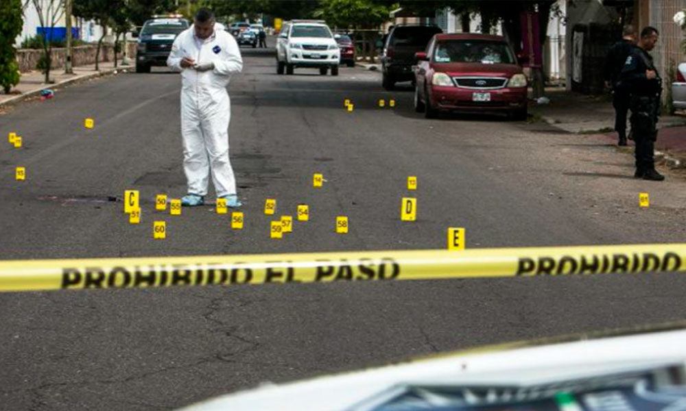 Se dispara 68% asesinatos en la entidad