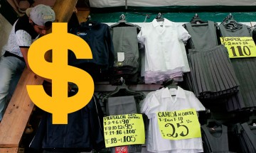 Hasta mil 855 pesos para comprar uniforme y zapatos