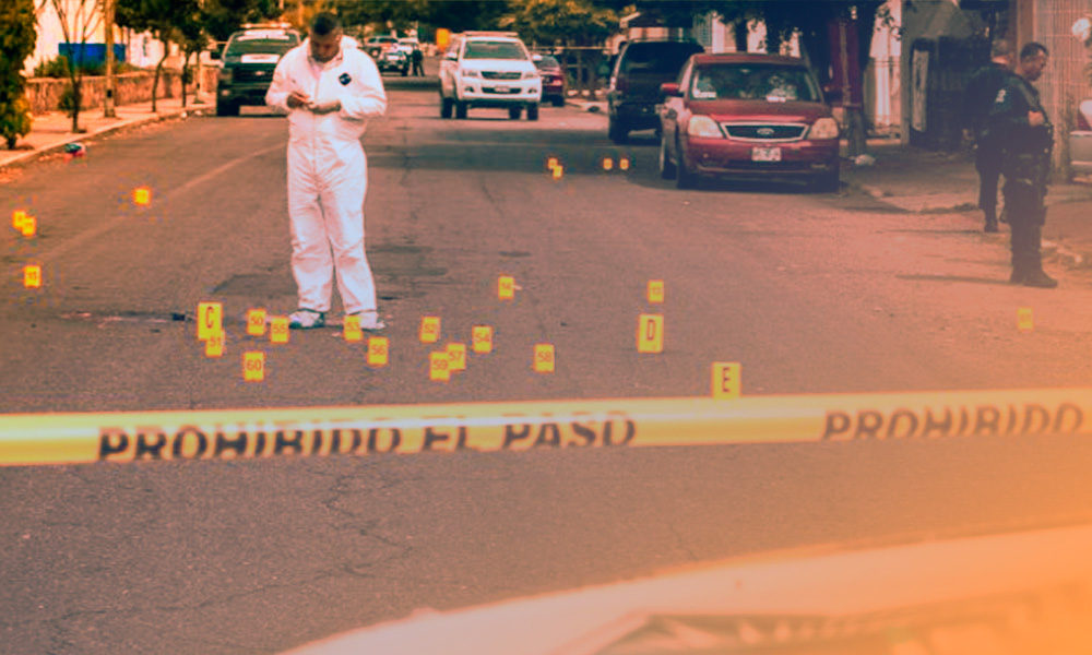 Supera entidad en homicidios a estados con crimen organizado