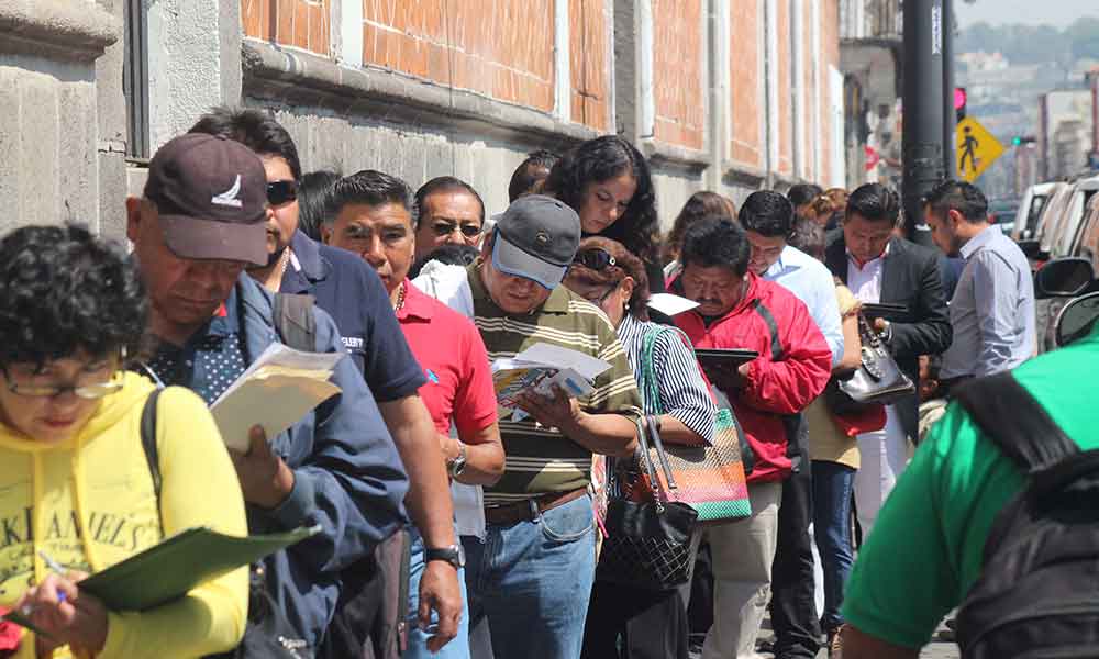 Coloca la STPS a 5 mil de 74 mil poblanos sin empleo